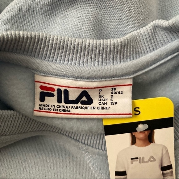 NWT Fila Pullover Crewneck Sweater | Size  Small - Picture 4 of 6
